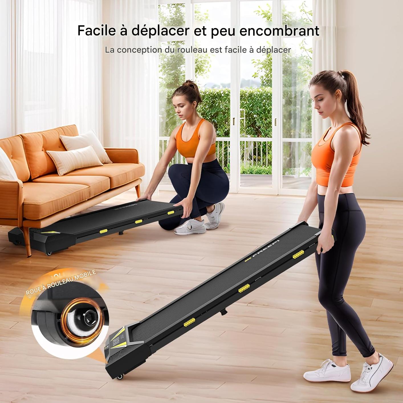 FitWalk 4-en-1 – Tapis de Course Électrique