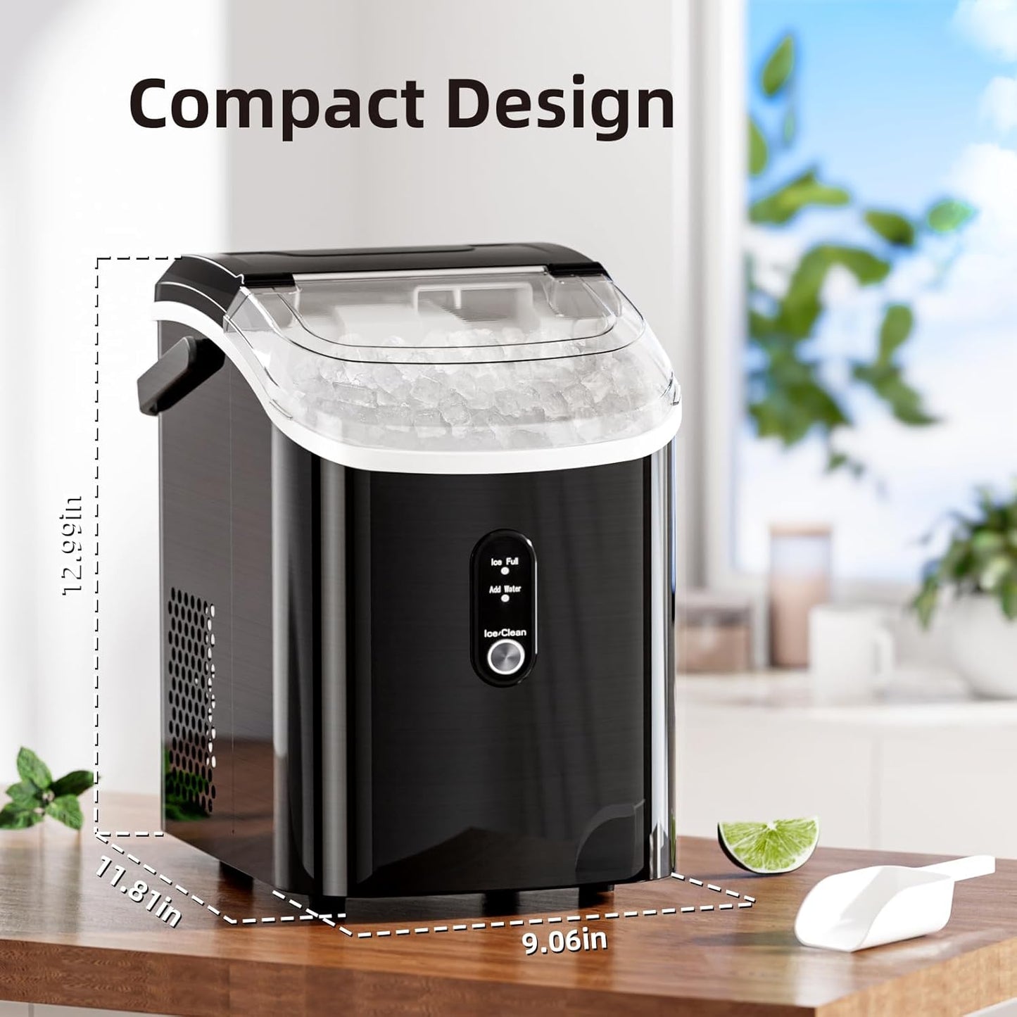 Machine à Glace Portative - Capacité de 34lb/24h