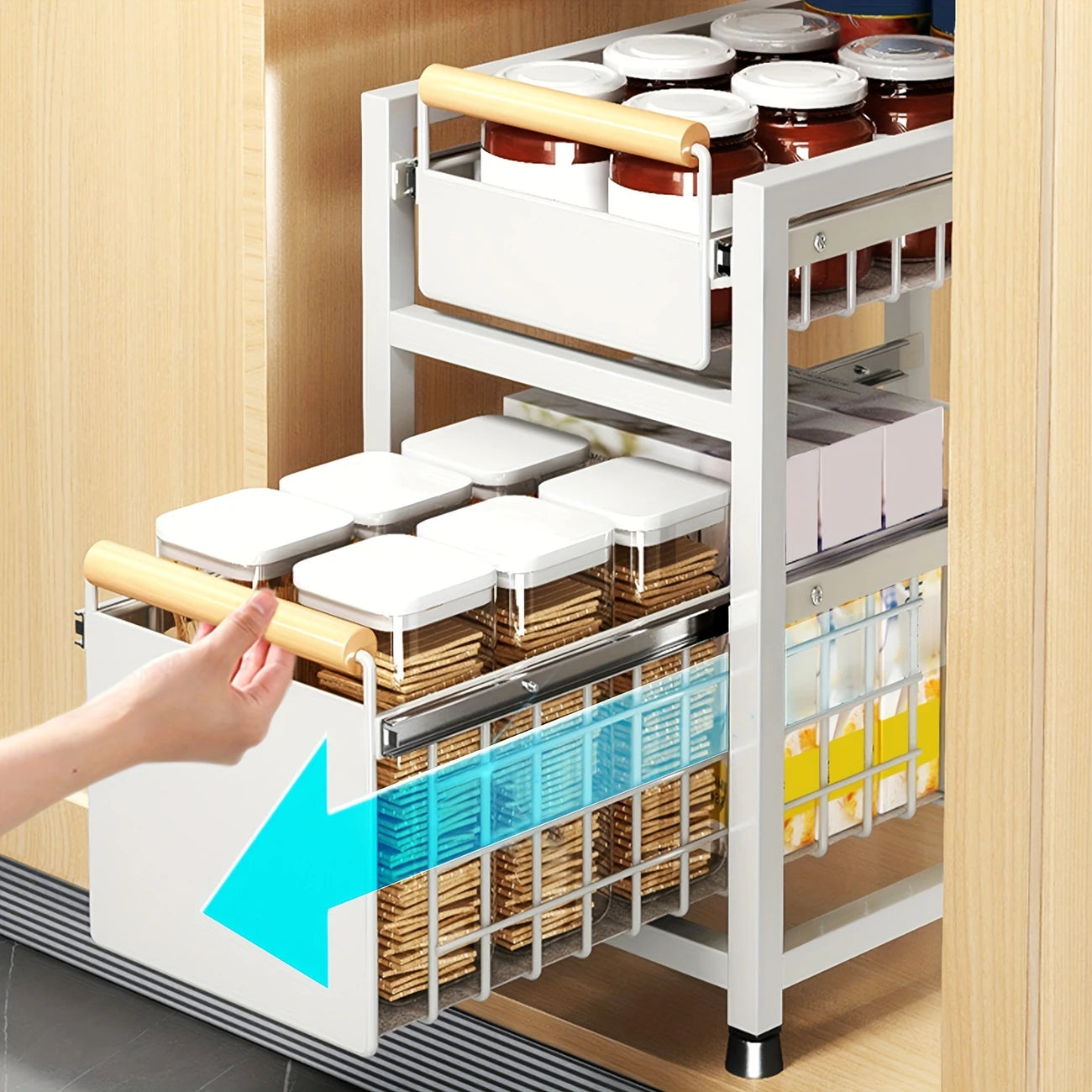 Organisateur Multifonctionnel 2 Niveaux
