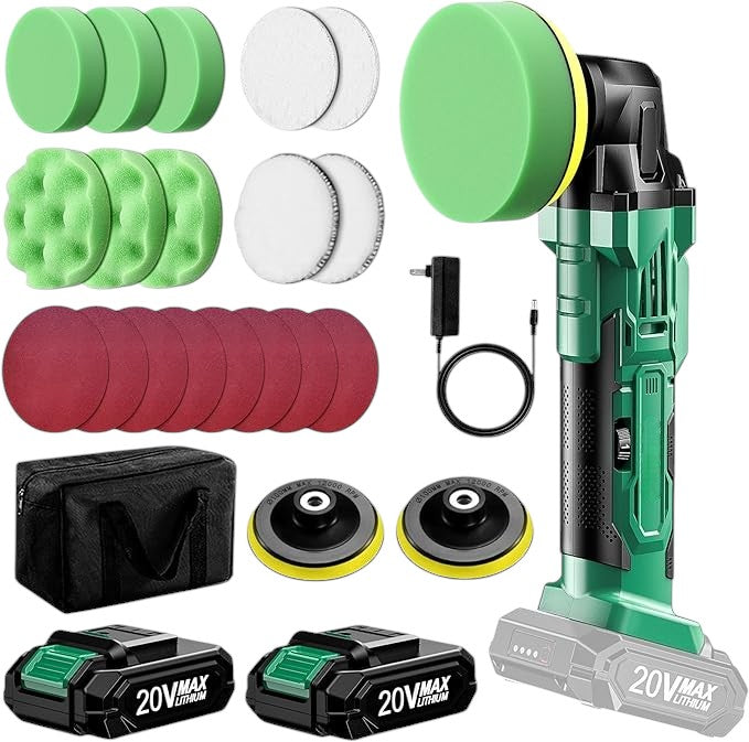 NanoGlide Pro Cordless Car Polisher Kit