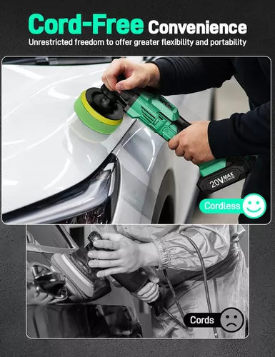 NanoGlide Pro Cordless Car Polisher Kit