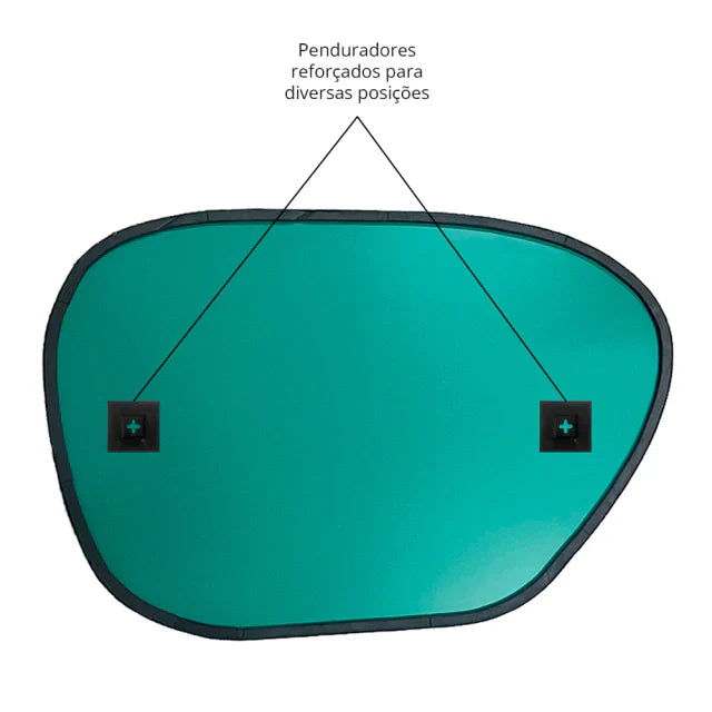 Miroir Rocha 100x70 cm