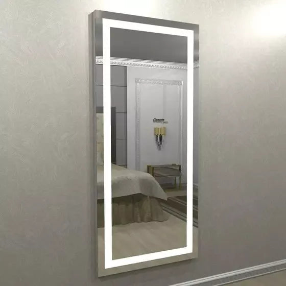 Coiffeuse miroir LED 160 x 70 écran tactile