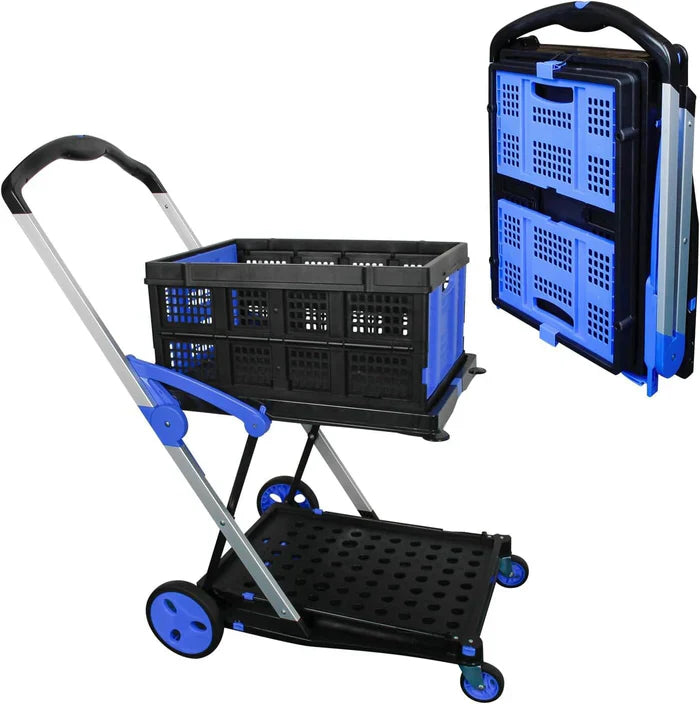 FlexiCart - Chariot de courses pliable et portable